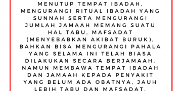 Mempertemukan Agama dan Covid-19 di Masa PPKM Darurat