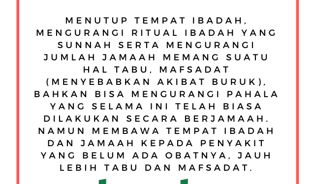 Mempertemukan Agama dan Covid-19 di Masa PPKM Darurat
