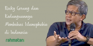 Rocky Gerung dan Kedunguannya Membahas Islamophobia di Indonesia﻿