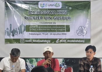 Dosen UIN Gus Dur Dampingi Mahasiswa Kelola Sampah Berbasis Eco-Masjid di Lemahabang Pekalongan