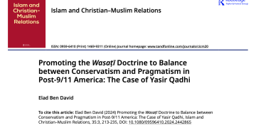 Dari Konservatisme ke Wasaṭī: Membaca Yasir Qadhi